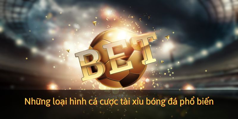 Những loại hình cá cược tài xỉu bóng đá phổ biến
